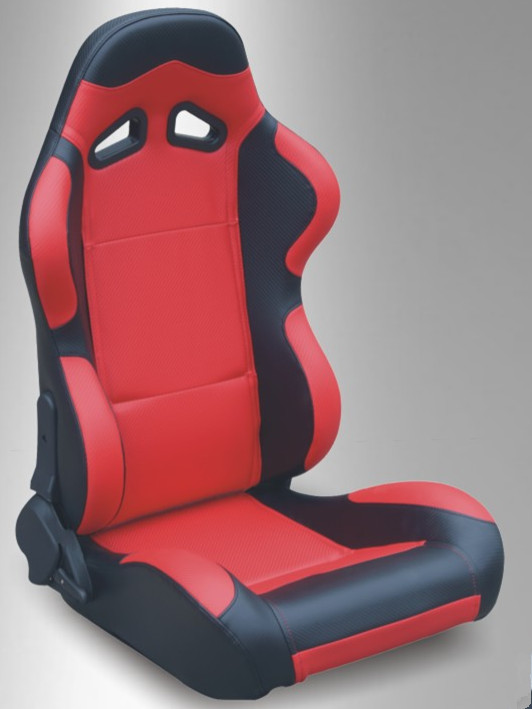 Eco Friendly Sports Car Seats , Light Weight Racing Seats Multi Material Colors